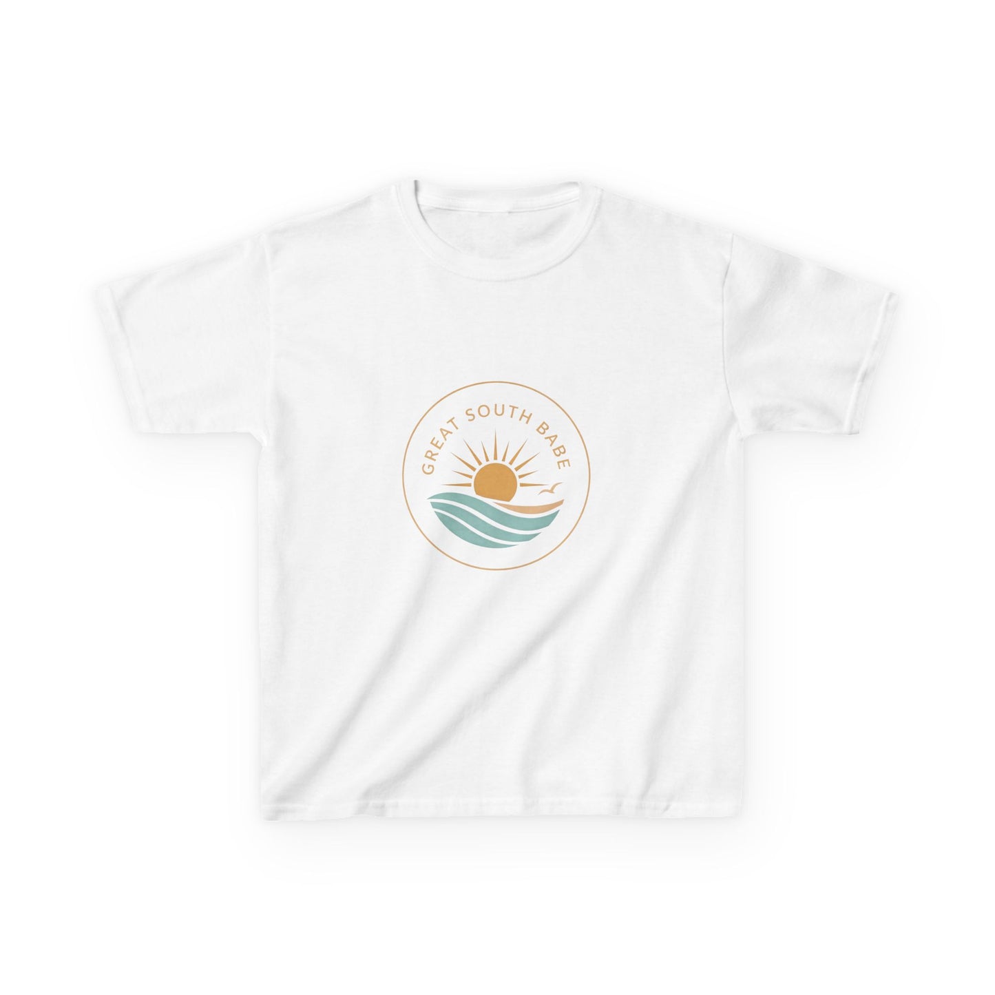Great South Babe Kids Tee - soft 100% cotton crewneck t-shirt for kids