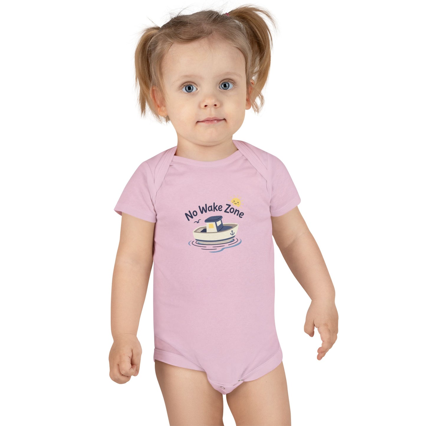No Wake Zone Onesie