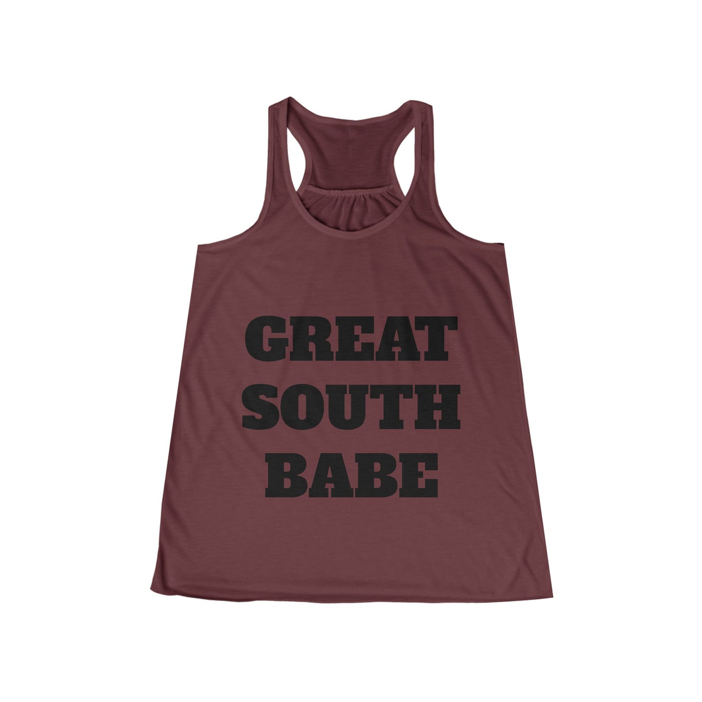 Great South Babe Bold Racerback Tank Top