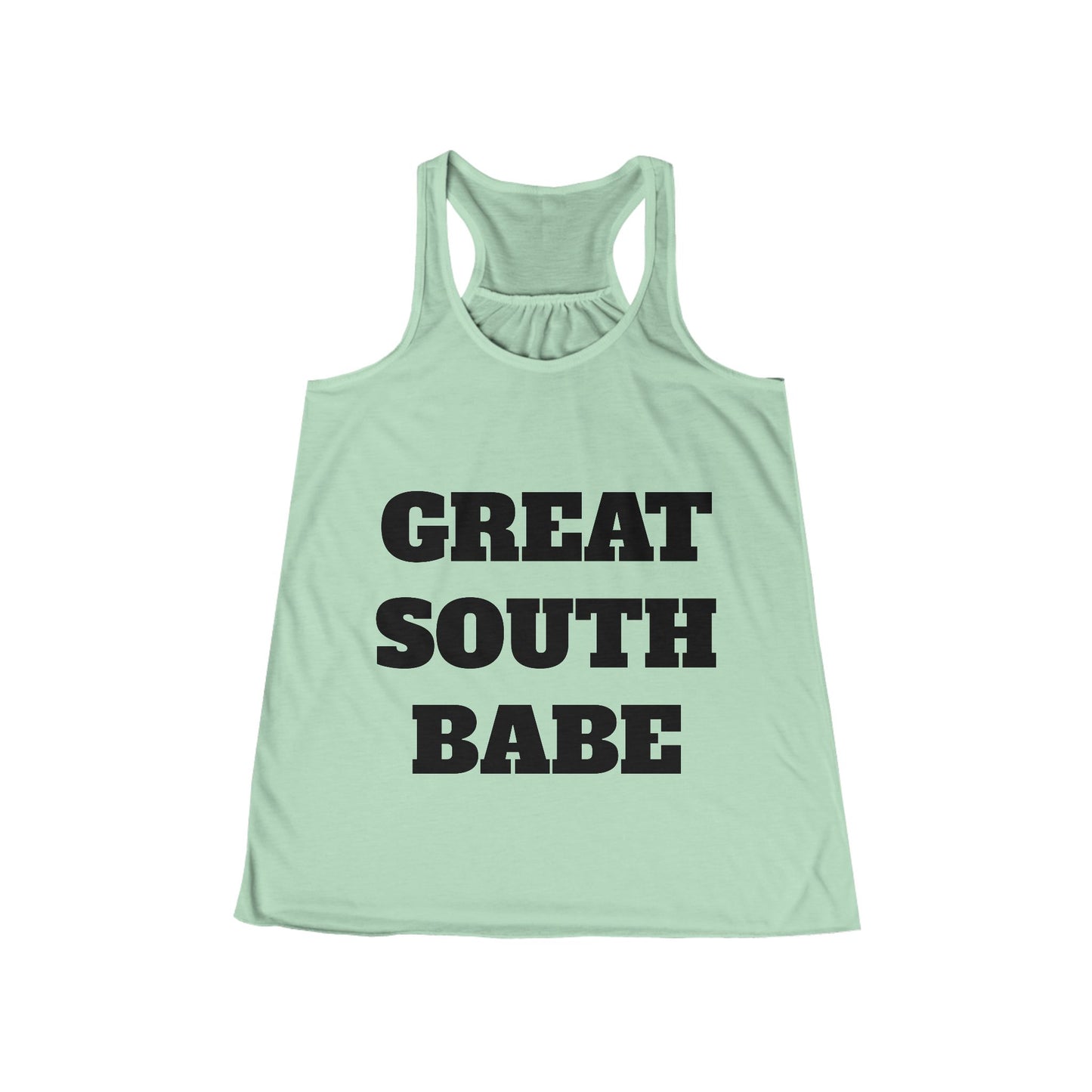 Great South Babe Bold Racerback Tank Top
