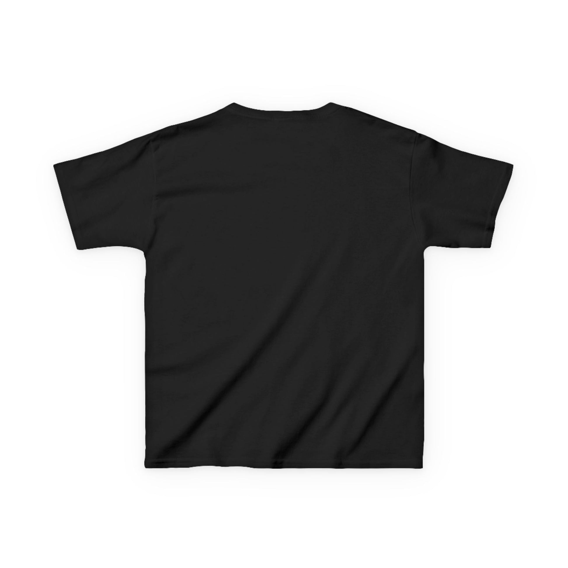 Black Great South Babe Kids Tee - back view, soft cotton crewneck